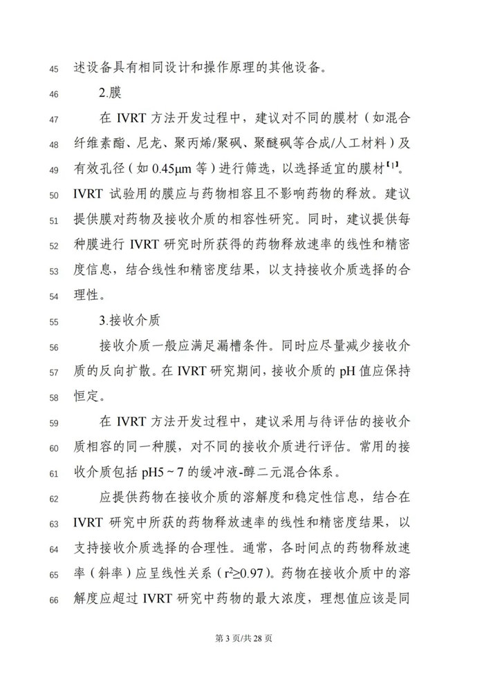 关于公开征求《局部起效化学仿制药体外释放（IVRT）与体外透皮（IVPT）研究技术指导原则（征求意见稿）》意见的通知